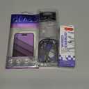 Wired Earbuds 2 Pack and Glass for iPhone 15 Pro