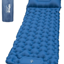 HiiPeak Sleeping Pad - Ultralight Inflatable Sleeping Mat with Built-in Foot Pump, Durable Compact Waterproof Camping Air Mattress for Camping, Backpacking, Hiking, Tent Trap Traveling
Amazon's
