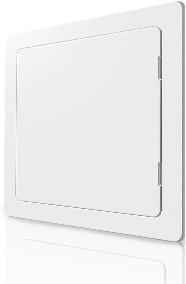Access Panel for Drywall - 24x24 inch - Wall Hole Cover - Access Door - Plumbing Access Panel for Drywall - Heavy Durable Plastic White
