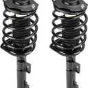 Front Strut Shock Assembly w/Coil Spring Compatible with Ford Taurus 1996-2007, Mercury Sable 1996-2005, Replace 171615, Left & Right, 2PCS