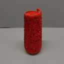 FUHSY Red Christmas Tree Collar Sequin Merry Christmas Tree Skirt 23.6 Inch Glitter Velvet Trees Skirts Sparkly Christmas Trees Trunk Ring Base Cover for Holiday Party Red Xmas Decoration (Round-Standard)