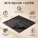 40% Shade Cloth for Garden 16 x 20 FT,50PCS Zip Ties