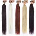 6Packs 14" 18" 24" Senegalese Twist Crochet Hair Braids Small Havana Mambo Twist Crochet Braiding Hair 2S Senegalese Twists Hairstyles For Black Women 30strands/pack 24 colors (18 inches, 33)