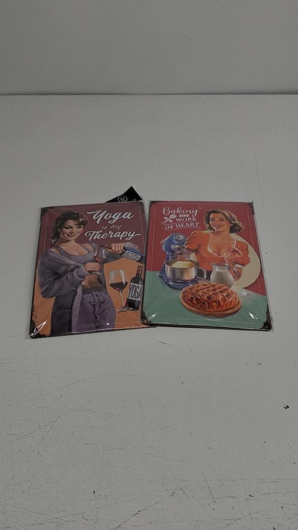 Set Iron Sign of 2Pack
