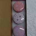 Candles Gifts for Women 3 Pack 2.5 oz Natural Floral Lavender Cherry and Rose Candles Set, Aromatherapy Candles for Home Scented, Portable Small Jar Candles Set for Travel, Spa, Bath, Yoga