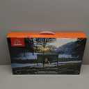 Outdoor Cat House, Waterproof Heated Elevated Cat House for Outside with a Heating Pad, Protect Stray Animal from Rain Snow Hailstone Easy Assembly (Green, Large-21.65 * 13.77 * 18.7)