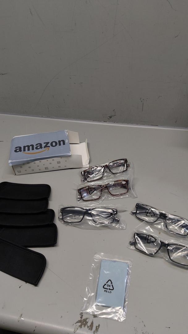 NORPERWIS Reading Glasses 5 Pairs Quality Readers Spring Hinge Glasses for Reading for Men and Women