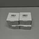 4 x Hole Cutter 33mm LAIWEI Bi-Metal Hole Saw, HSS Circular Hole Saw Head, 1.8 mm Thick, Cutting Depth up to 38mm, Suitable for Wood, Plastic, plasterboard and Metal Round Pipe (Black)