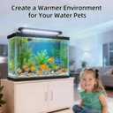 HiTauing Aquarium Heater 25W/50W/100W/200W/300W, Adjustable Knob Fish Tank Heater with Digital Thermometer, Submersible Betta/Turtle Tank Heater for Freshwater and Saltwater Tanks