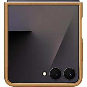 Samsung Galaxy Z Flip7 Kindsuit Phone Case, Textured Feel, Protective Cover, Soft Inner Lining, US Version, Camel