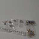 inSowni 20 Pack Classy Dusty Blue Flower Bridal Wedding Hair Side Combs+Floral Hair Pins+Twist Spiral Pearl Hair Pins Clips Pieces Formal Prom Headpieces Accessories for Brides Bridesmaids Women Girls