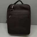 Kenneth Cole REACTION Colombian Leather 16" Manhattan Slim Laptop Travel Backpack