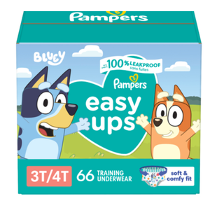 Pampers Pampers Easy Ups Training Underwear Boys Size 5 3T-4T (66 Count)