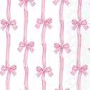 4 x IHR Ideal Home Range Dinner Napkins Rosanne Beck Disposable 3-Ply Paper Hand Towels, 8.5" x 4.5", Baby Toile (Pink), 16-Count