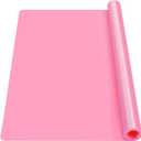 Gartful Pink Oversize Silicone Mat 27.6" x 19.7", Silicone Sheet for Crafts, Nail Arts, Painting, Epoxy Resin Jewelry Casting Mat, Countertop Protector, Table Placemat Pad, Nonstick Nonskid (70 x 50cm x 0.8mm)