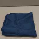MIULEE Pack of 2 Decorative Outdoor Solid Waterproof Throw Pillow Covers Faux Linen Garden Farmhouse Coastal Cushion Cases for Summer Patio Tent Balcony Couch Sofa 18x18 Inch Blue