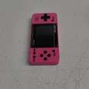 Handheld Game for Kids -Preloaded 220 Retro Video Games, Portable Gaming Player with Rechargeable Battery 3.0" LCD Screen, Mini Arcade Electronic Toy Gifts for Boys Girls (Red) Pink