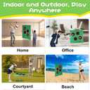 Golf Chipping Game for Outdoor Indoor: Backyard Golf Games for Adults & Golfers , Birthday Gifts for Men, Golf Set with 20 Sticky Balls, Putting Mat, Putter & Carry Bag, Golf Simulators for Home