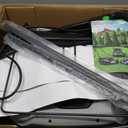 TIECTOWN 14-Inch 13.5 Amp 2-in-1 Electric Dethatcher and Scarifier with 11.5-Gallon Collection Bag, Lawn Dethatcher with 5-Position Depth Adjustment, Blade Replacement Without Tool - Green