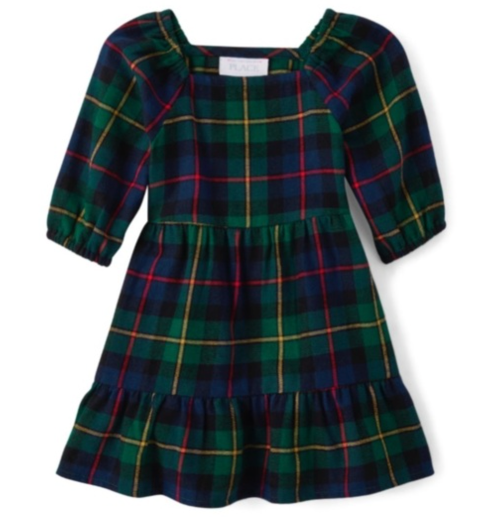 The Children's Place girls Long Sleeve Casual Dresses, XL 