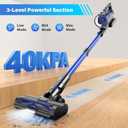 Tikom Cordless Vacuum Cleaner for Home, 450W/40000pa Stick Vacuum, Anti-Tangle, Lightweight Handheld Vacuum for Hard Floor, Pet Hair, V700