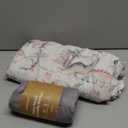 Breathable Soft Muslin Swaddle Blankets, Large 47”x47” Blanket Wraps of 2 Pack