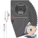 Vacbird Filament Vacuum Storage Kit with USB Pump, 20 Pack LightProof Vacuum Sealed Bags for 3D Filament, Spool Sealing for Keeping Dry and Clean (12.6 * 13.38 in), 20 Black Bags + Usb Pump