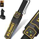 Handheld Metal Detector Wand Security Scanner,High Sensitivity Security Wand Metal Detector,Nail Finder,Metal Detector Wand for Woodworking Built-in 9v Battery Adjustable Sound Vibration Alerts