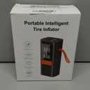 MU-002 Portable Air Compressor for Car Tires - 150PSI Rapid Tire Inflator with 15000mAh Battery & LED Light, Ultra-Light 1.3lbs for SUV, Truck, Bike, Ball & Emergency Roadside Use