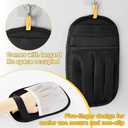 2 PCS 2025 Upgraded Five-Finger Pet Hair Remover Electrostatic Gloves, Pet Hair Removal Glove for Dog Cat Grooming, Durable Dogs Cats Hair Removal Tool for Furniture Car Couch Carpet Clothes (Standard Size)