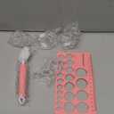 Nuliie 10PCS Silicone Flanges Insert Replacement Kit, Flange Sizing Kit 13/15/17/19/21mm for 24mm Flange/Shield Breast Pumps, Pumping Essential Kit for Moms