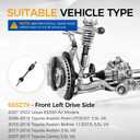 PAROD 665279 CV Axle Assembly Fit for 2007-2022 Lexus ES350, 2008-2018 Toyota Avalon, 2007-2017 Camry - 3.5L V6 Front Left Driver Side