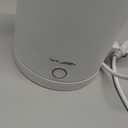 Electric Kettle Stainless Steel, 1.0L Small Water Boiler 1200W Fast Boiling, Double Wall Tea Kettle Pot Automatic Shut Off, Durable Coffee & Tea Maker/Warmer/Heater White