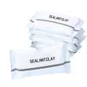 6-Pack White Waterproof Sealant Mastic - Quick Mending Mud for Drain/Wall/Air Conditioning Hole, New Type Sealant Clay