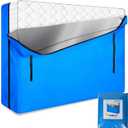 ANALIM Mattress Bags for Moving and Storage, Zippered Mattress Storage Bag with 8 Strong Carrying Handles, Cover Moving Supplies Reusable Mattress Protector (Queen)