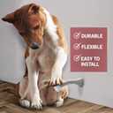 Jack N Drill 15 Pack Spring Door Stoppers for Bottom of Door, 100% Child & Pet Friendly, 3.1" Heavy Duty Satin Nickel Door Stop for Wall Protection, Doorstops for Inside Door with Rubber Bumper Tip