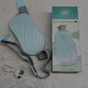 Slimpal AI Portable Heating Pad for Period Cramps, Smart AI Heat Chip, Electric Cordless Heating Belt for Back, Belly, Waist, Stomach, Menstrual Wearable Heating Pad Gifts for Girl Women Her Aqua S2