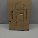 FEPPO Electric Warming Tray, 4-in-1 Food Warmers for Parties Buffet with 10 Temp Settings and Timer, 33"x15" Glass Surface Warming Mat for Food, Modular Buffet Hot Plates for Catering and Gatherings (Black&gold)