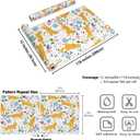 CRE8TIVE Yellow Cat Wallpaper Stick and Peel Kitten Butterfly Floral Peel and Stick Wallpaper for Bedroom 12"x118" Self Adhesive Renter Friendly Animal Cat Contact Paper for Cabinets Kids Room Nursery