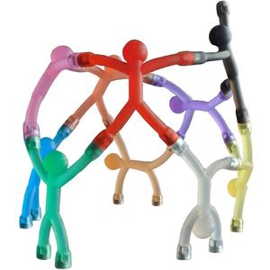 MAGMEN Magnetic Travel Toys: Stretchy, Fun, and Educational Fidget Toys for Kids and Adults Ages 3 and up 10 Opaque, Pack of 1