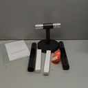 Hardwired Black Brass 24" Knurled Picture Light, Dimmable Rotatable 360Picture Light for Wall, Vanity Light, Gallery Wall Light,Wall Sconce Lighting,Picture Frame Light,Include Bulb