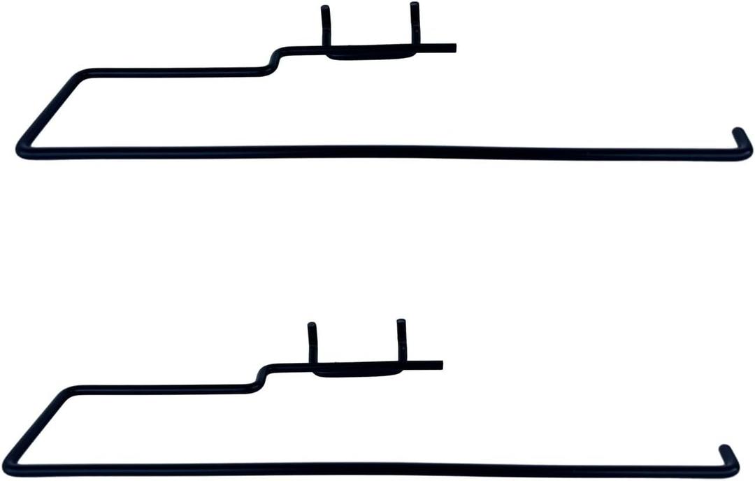 2 Pack Pegboard Paper Towel Holder Peg Board Organization Accessories for Tool Shed, Garage, Workshop, Kitchen, Laundry, Bathroom