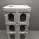 iTouchless 13 Gallon Kitchen Can with Odor Filter, Automatic Motion Sensor Bin, Soft-Close Stainless Steel, Slim Wastebasket for Narrow Spaces, Gunmetal Gray