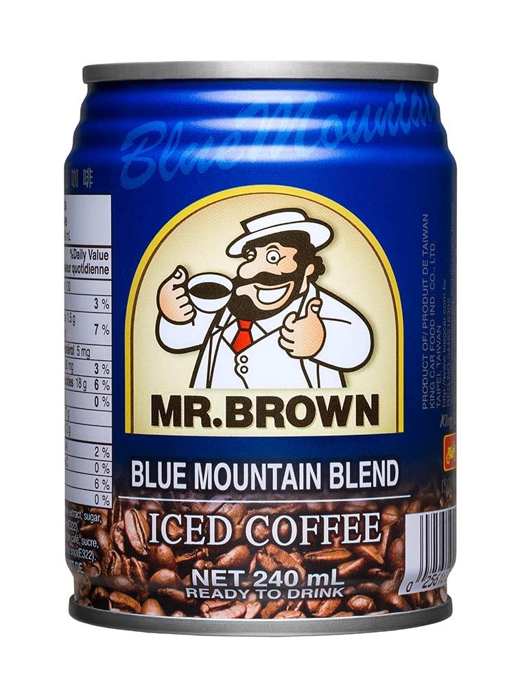 Mr. Brown Iced Coffee, Blue Mountain Style, 8.12-Ounce (Pack of 24) BB  Nov.18, 2026