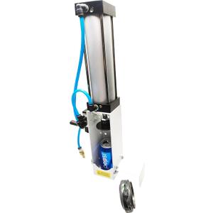 Auto Ejection Can Crusher Vertical Wall Mounted Can Crusher Heavy Duty Efficient Soda Beer Smasher, Eco-Friendly Recycling Tool for Aluminum Cans (Lever Valve)
