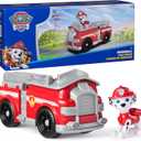 PAW Patrol, Marshalls Firetruck, Toy Vehicle with Collectible Action Figure, Sustainably Minded Kids Toys for Boys & Girls Ages 3 and Up