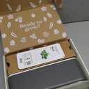 Click & Grow Indoor Herb Garden Kit with Grow Light | Smart Garden for Home Kitchen Windowsill | Easier Than Hydroponics Growing System | Vegetable Gardening Starter (3 Basil Pods Included), Grey (Gray)