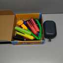 Toys Rocket Launcher for Kids - Launch up to 100 Ft, 8 Multi-Color Foam Rockets & Adjustable Launch Stand, Kids Outdoor Toys, Age 3+