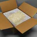 5 Pack Baskets For Gifts Empty, 10x12 White Gift Basket Kit with Clear Bags Gold Bows 200g Crinkle Cut Paper Empty Gift Baskets to Fill Large Gift Baskets for Christmas, Birthdays, Holidays, Weddings