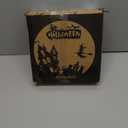 Joyhalo Halloween Garland with Lights Decorations with Pumpkin Lights,Battery Operated 6FT 47 LED Halloween Willow Vine Twig Garland for Mantle,Wall,Fireplace and Halloween Decorations